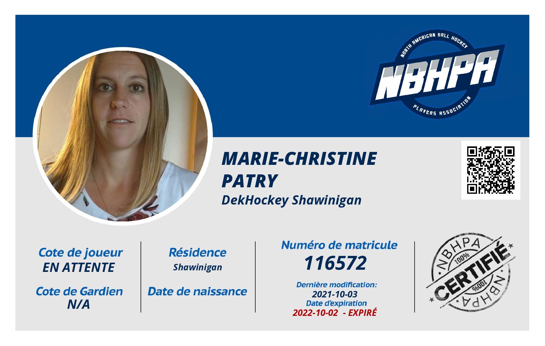 Marie-Christine Patry