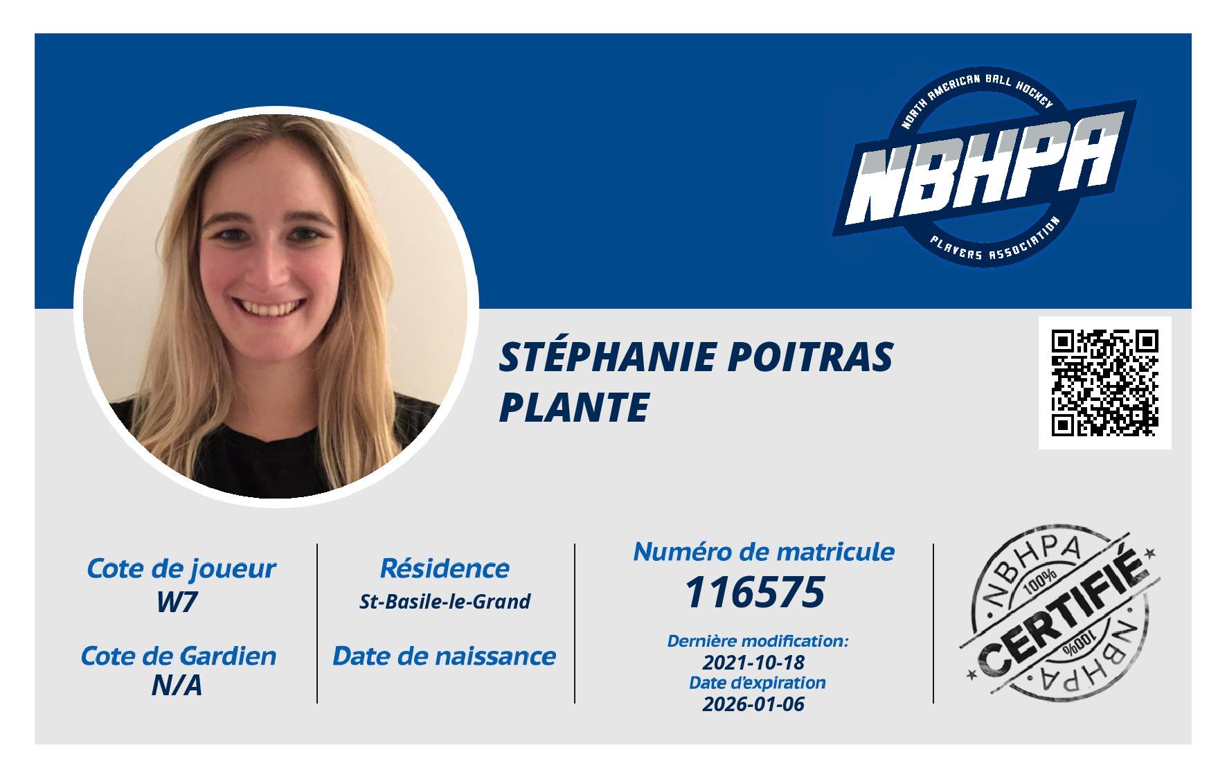 Stéphanie Poitras Plante