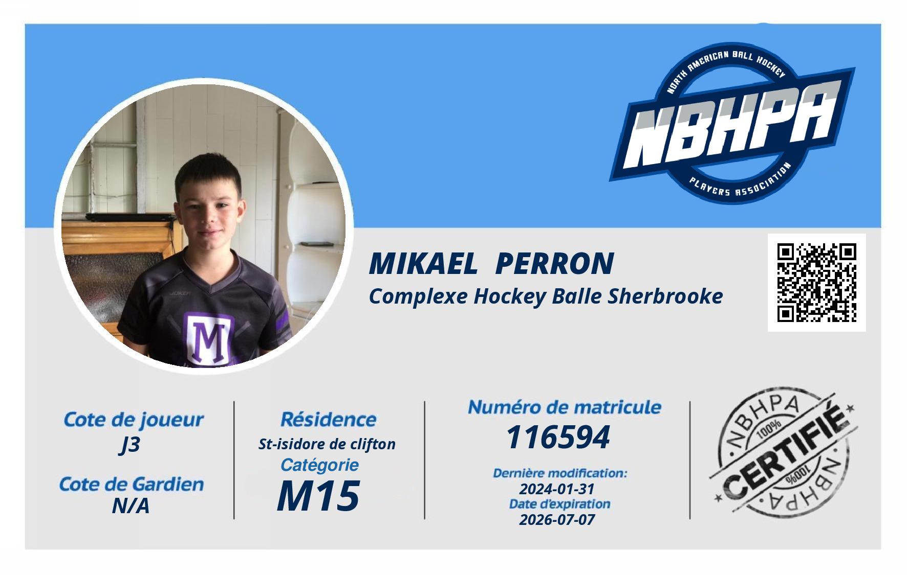 Mikael  Perron