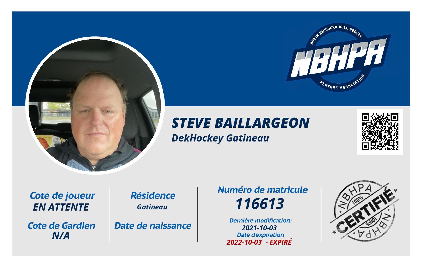 Steve Baillargeon