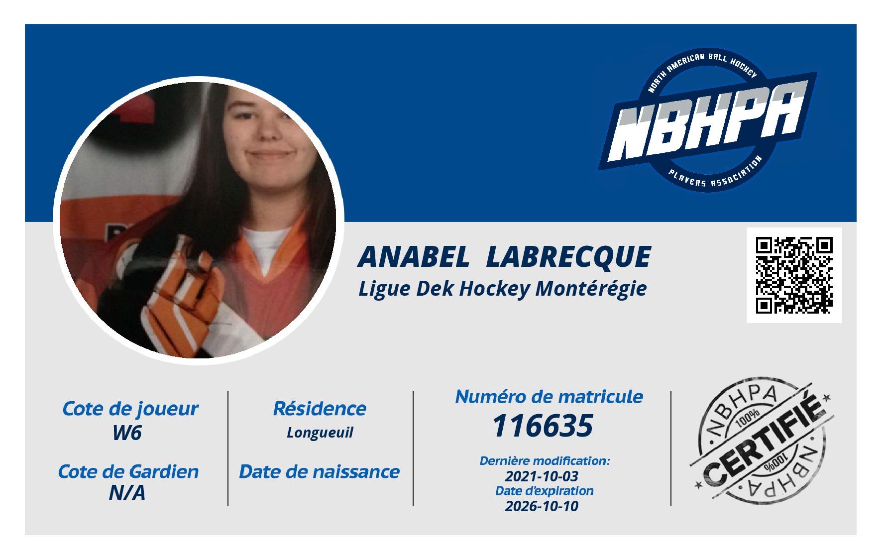 Anabel  Labrecque