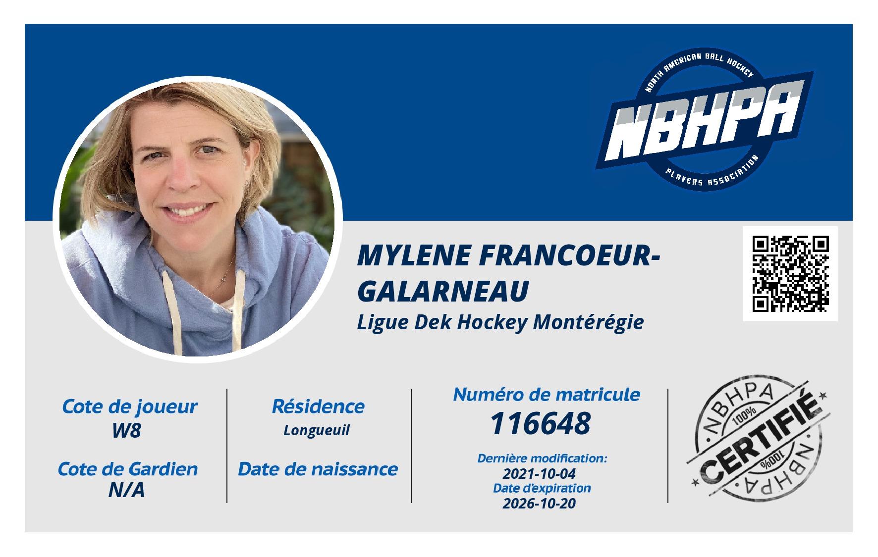 Mylene Francoeur-Galarneau