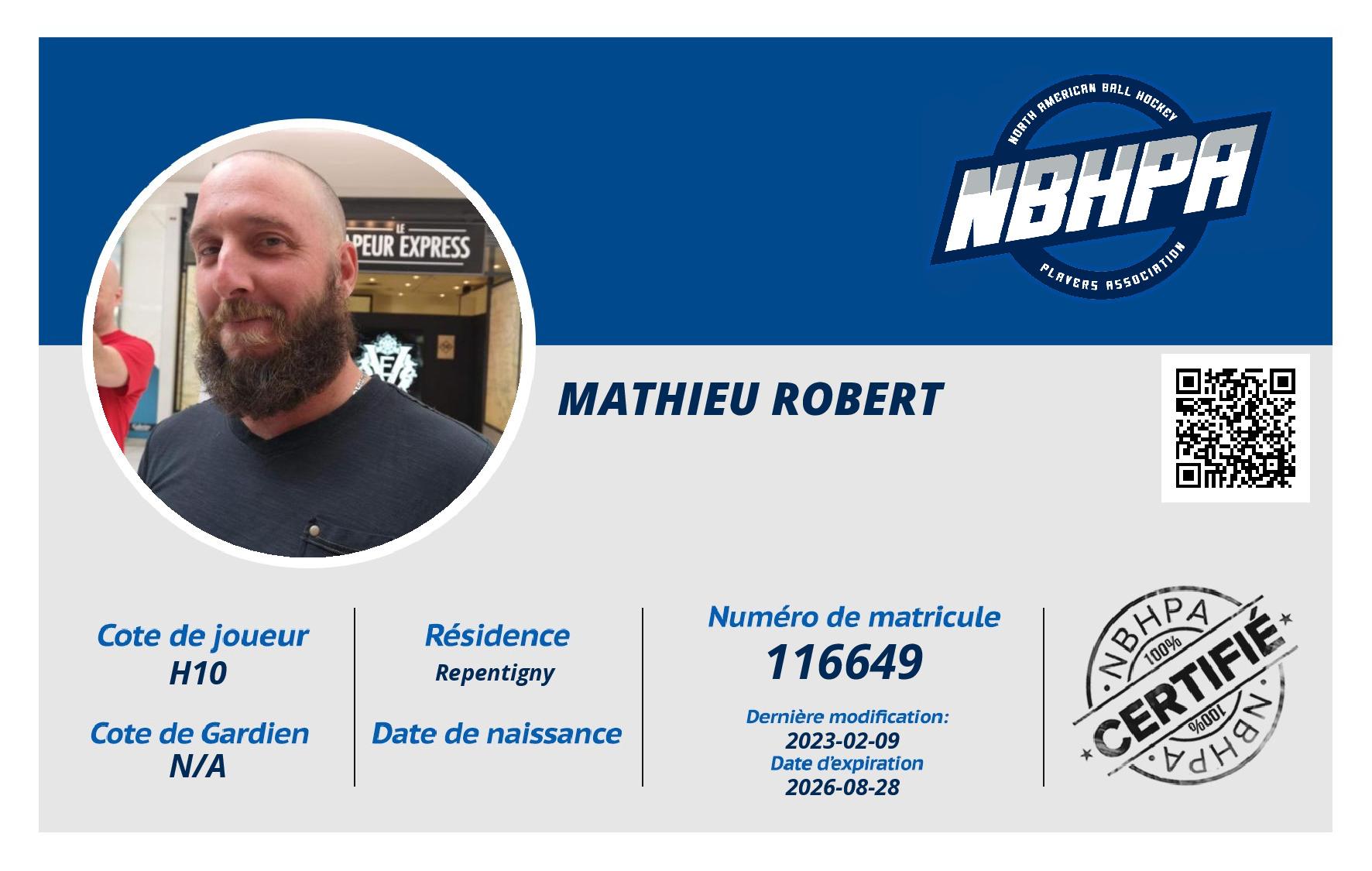 Mathieu Robert