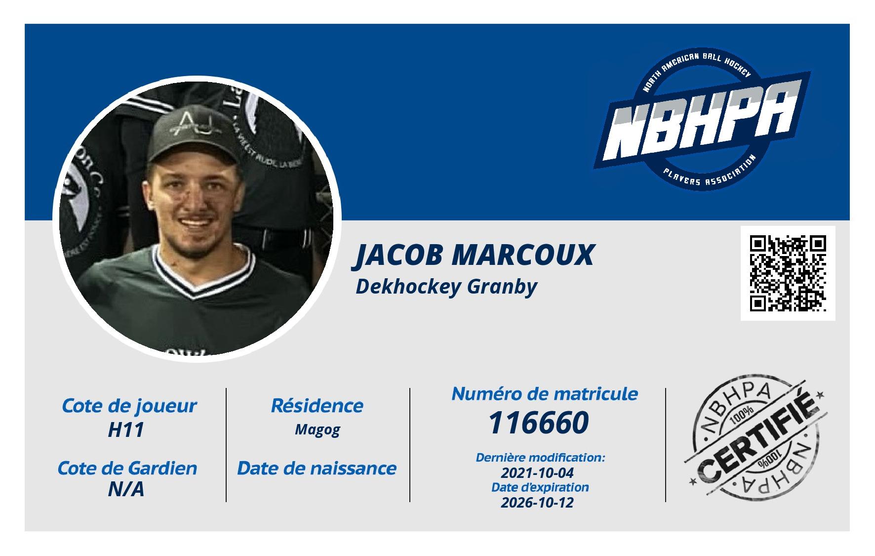 Jacob Marcoux