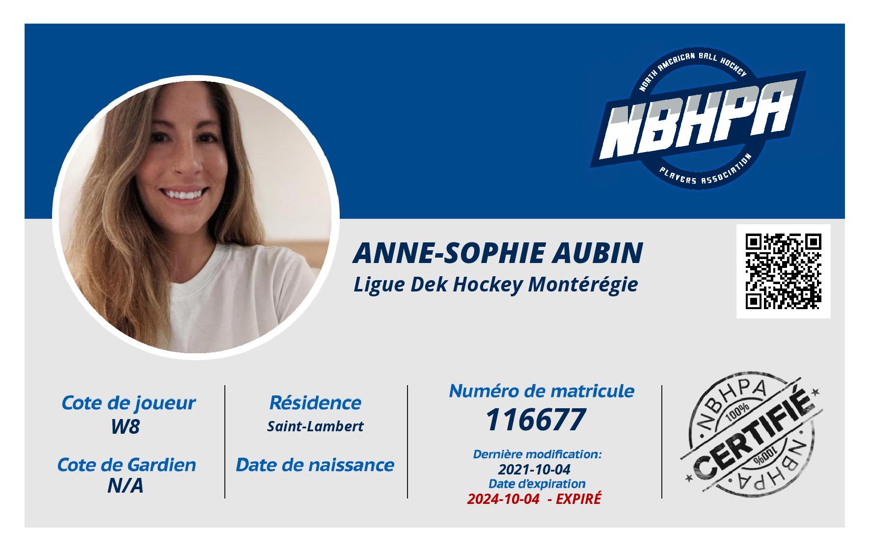 Anne-Sophie Aubin