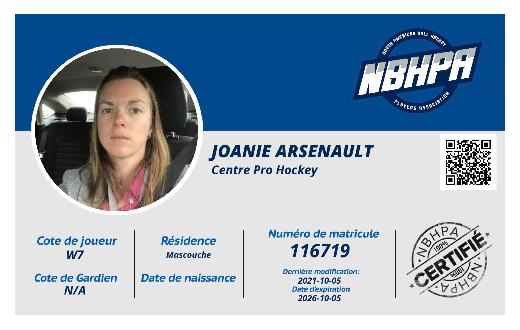 Joanie Arsenault