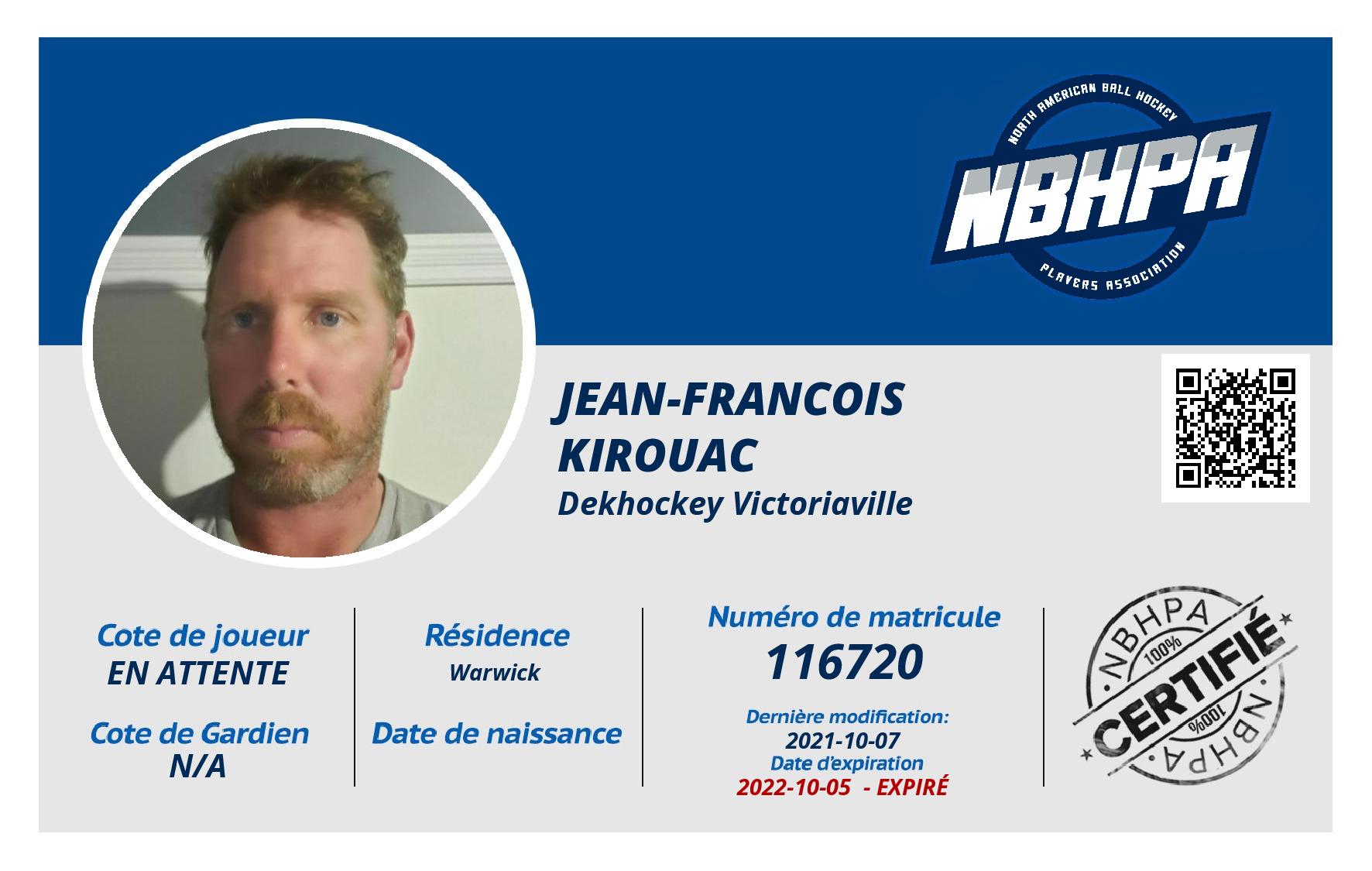 Jean-Francois  Kirouac 