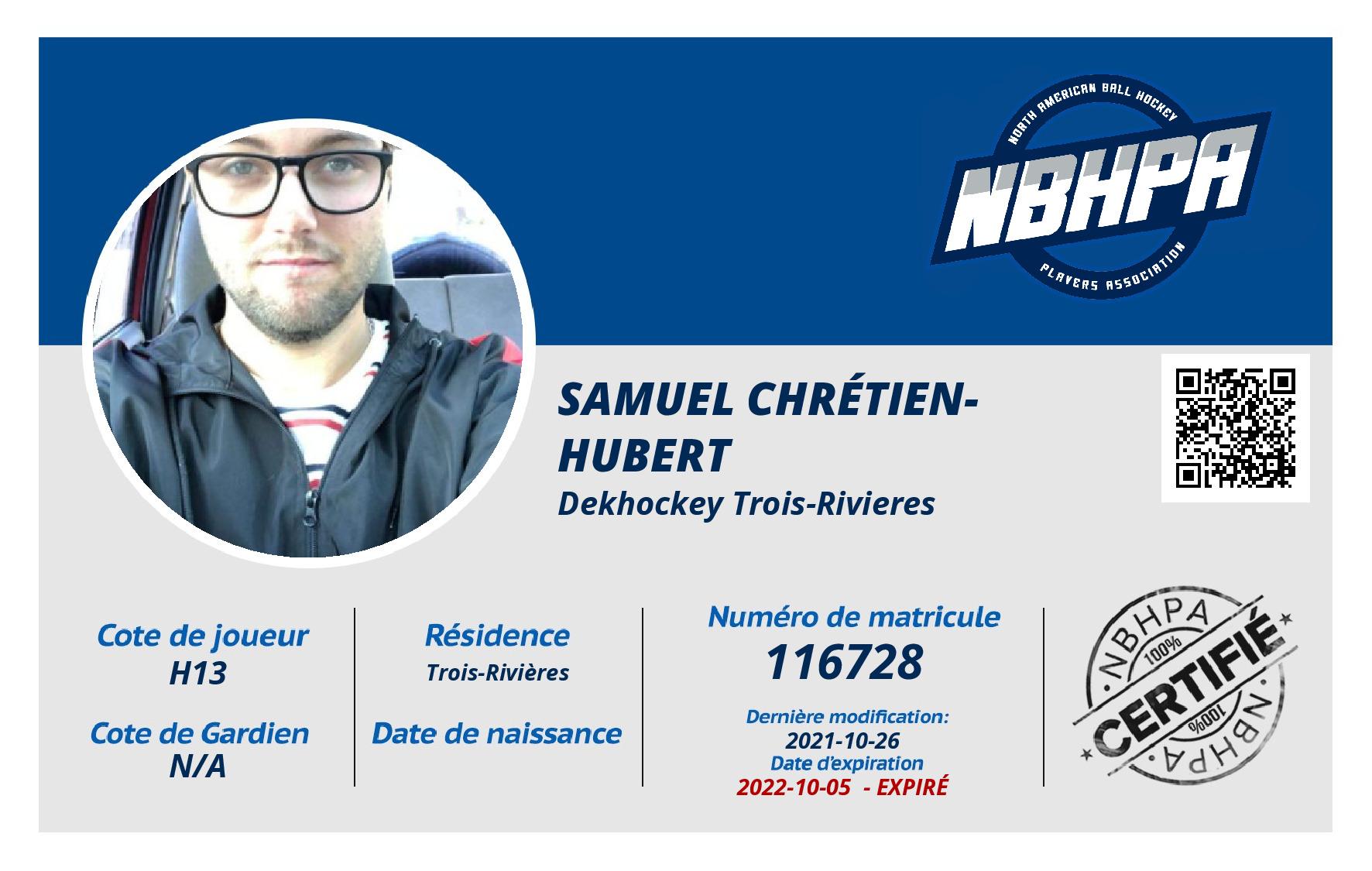 Samuel Chrétien-Hubert