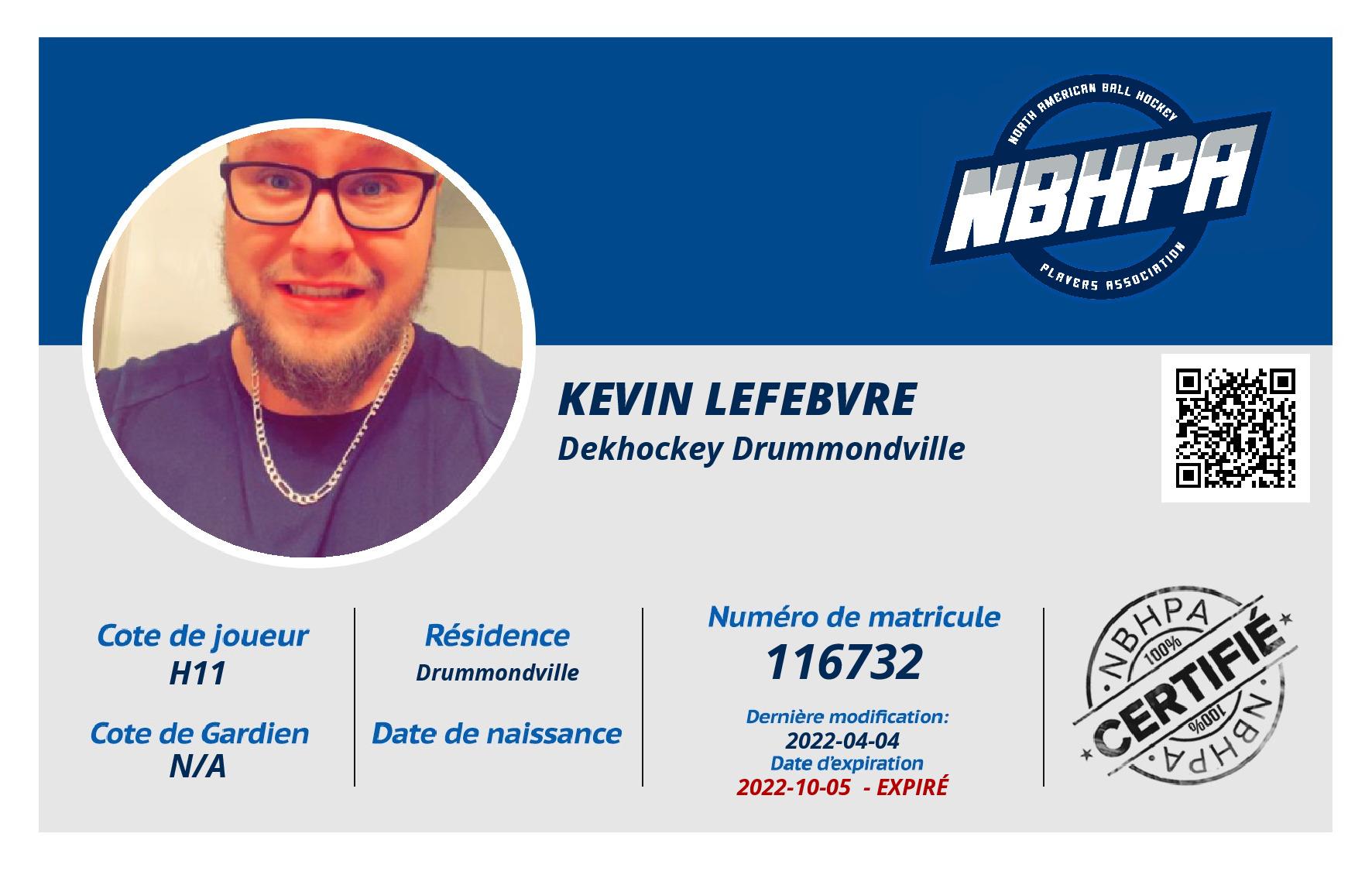 Kevin Lefebvre