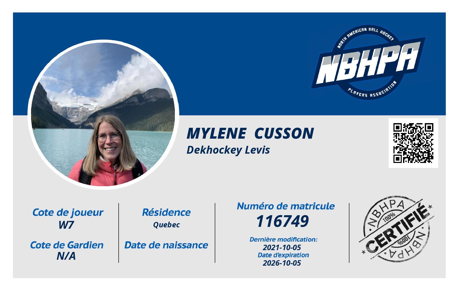Mylene  Cusson