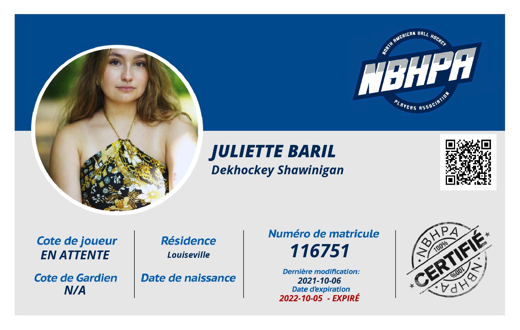 Juliette Baril