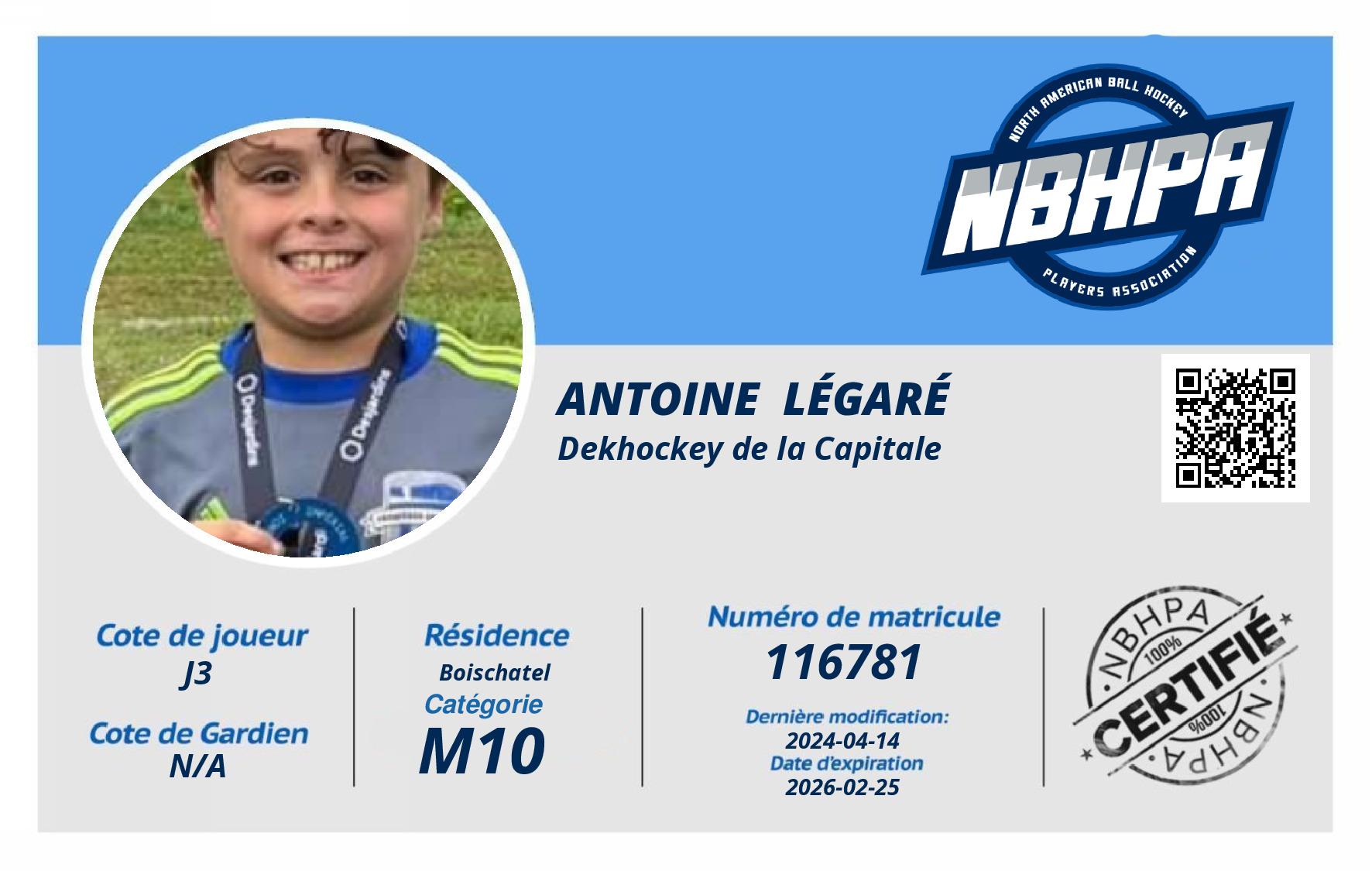 Antoine  Légaré