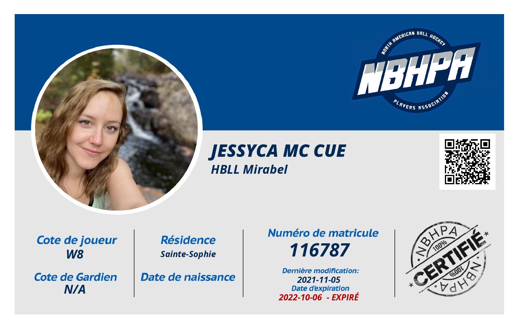 Jessyca Mc Cue