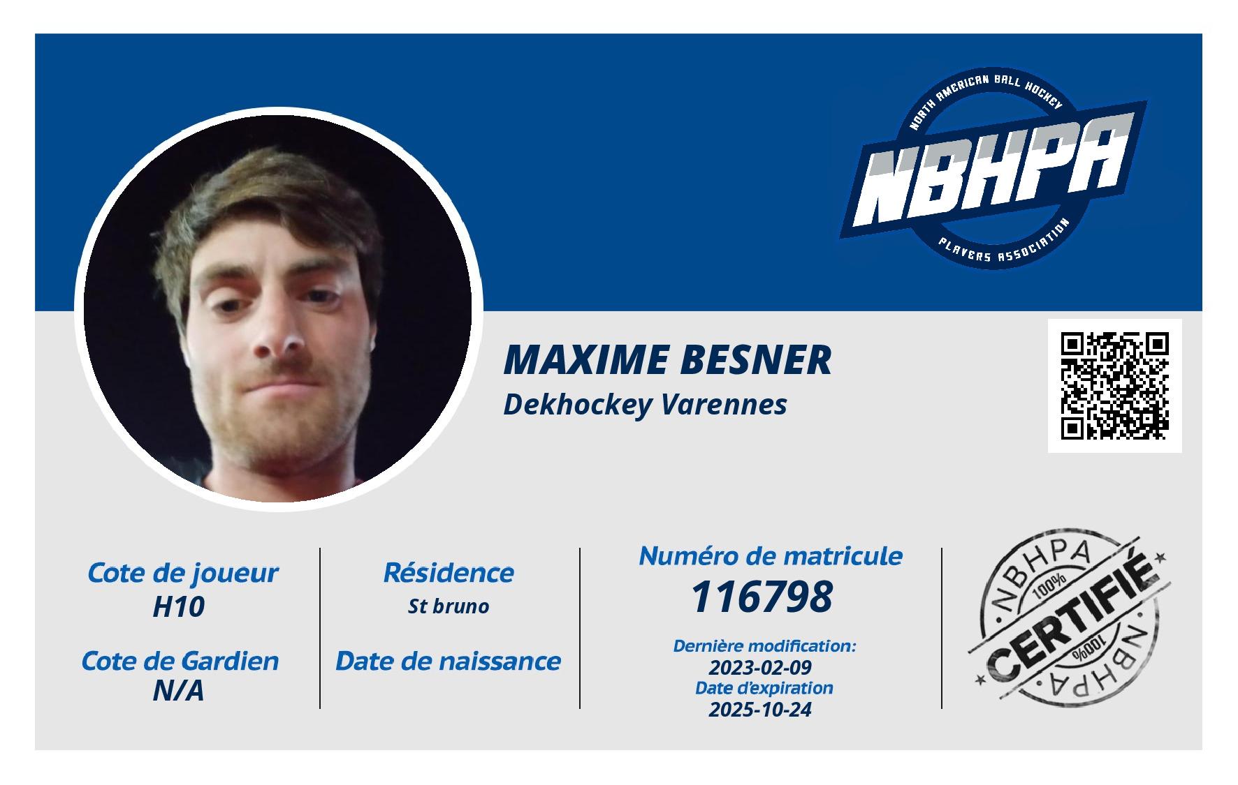 Maxime Besner