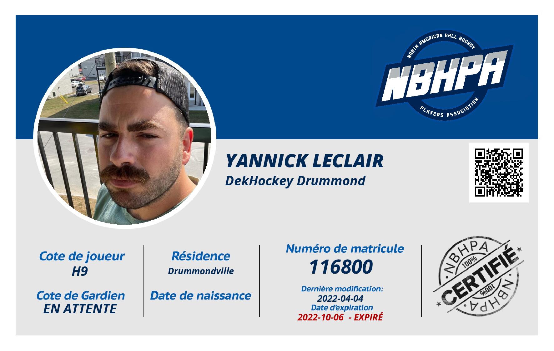 Yannick Leclair