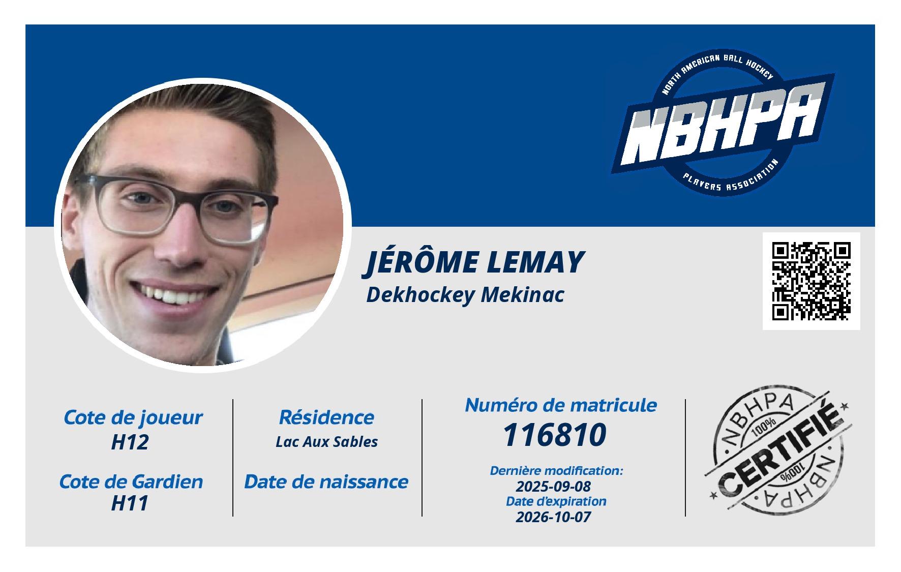 Jérôme Lemay