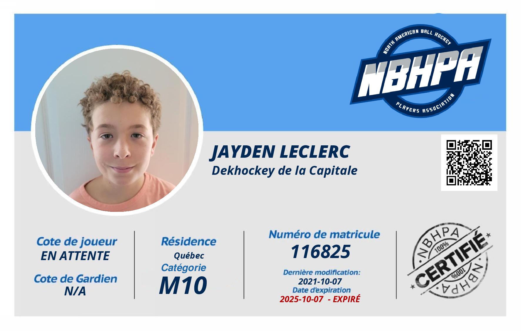 Jayden Leclerc 