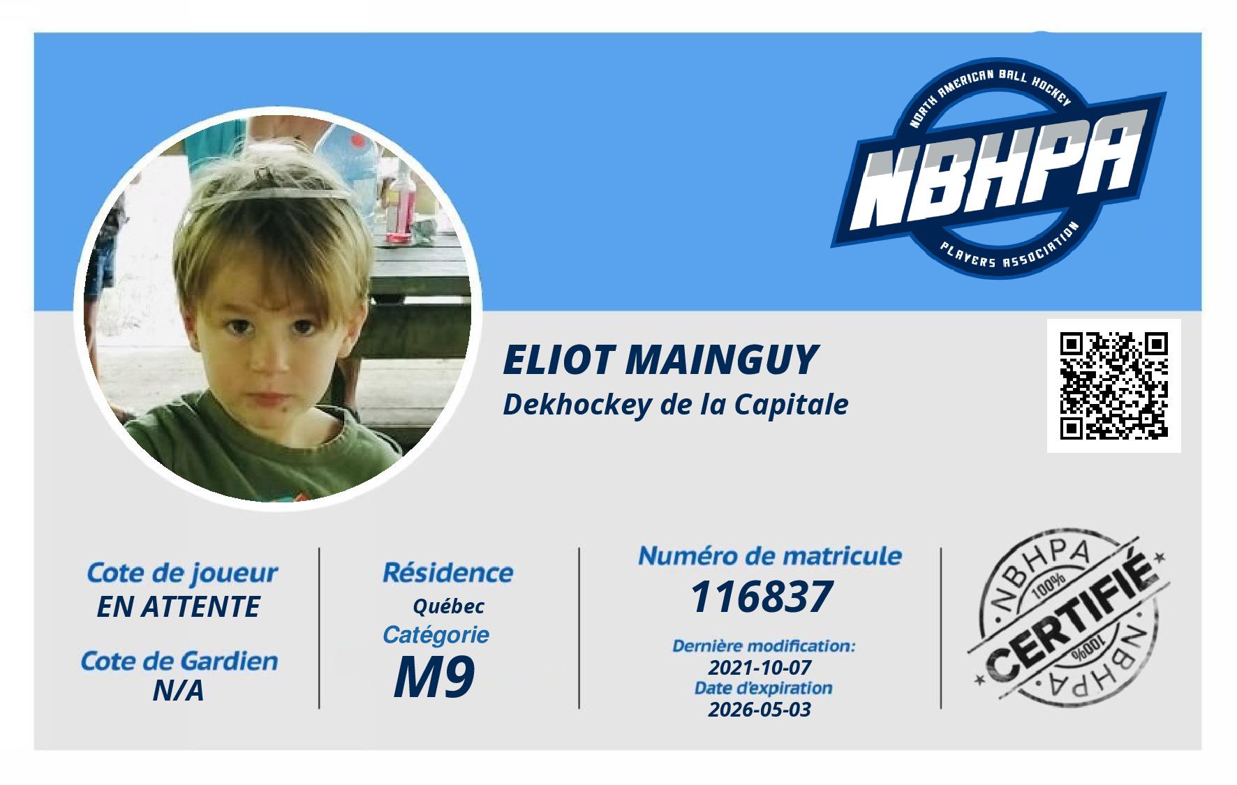 Eliot Mainguy