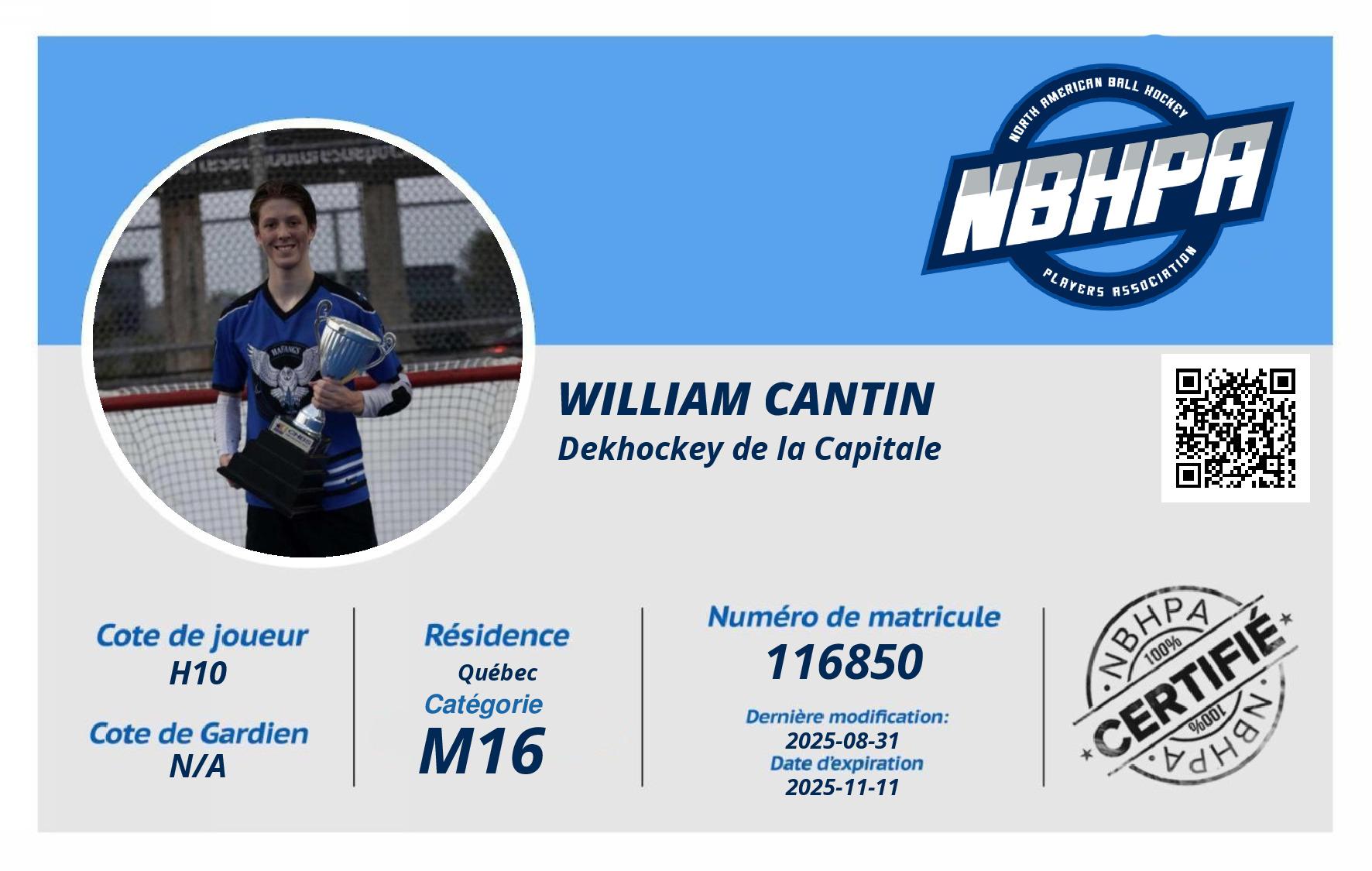 William Cantin