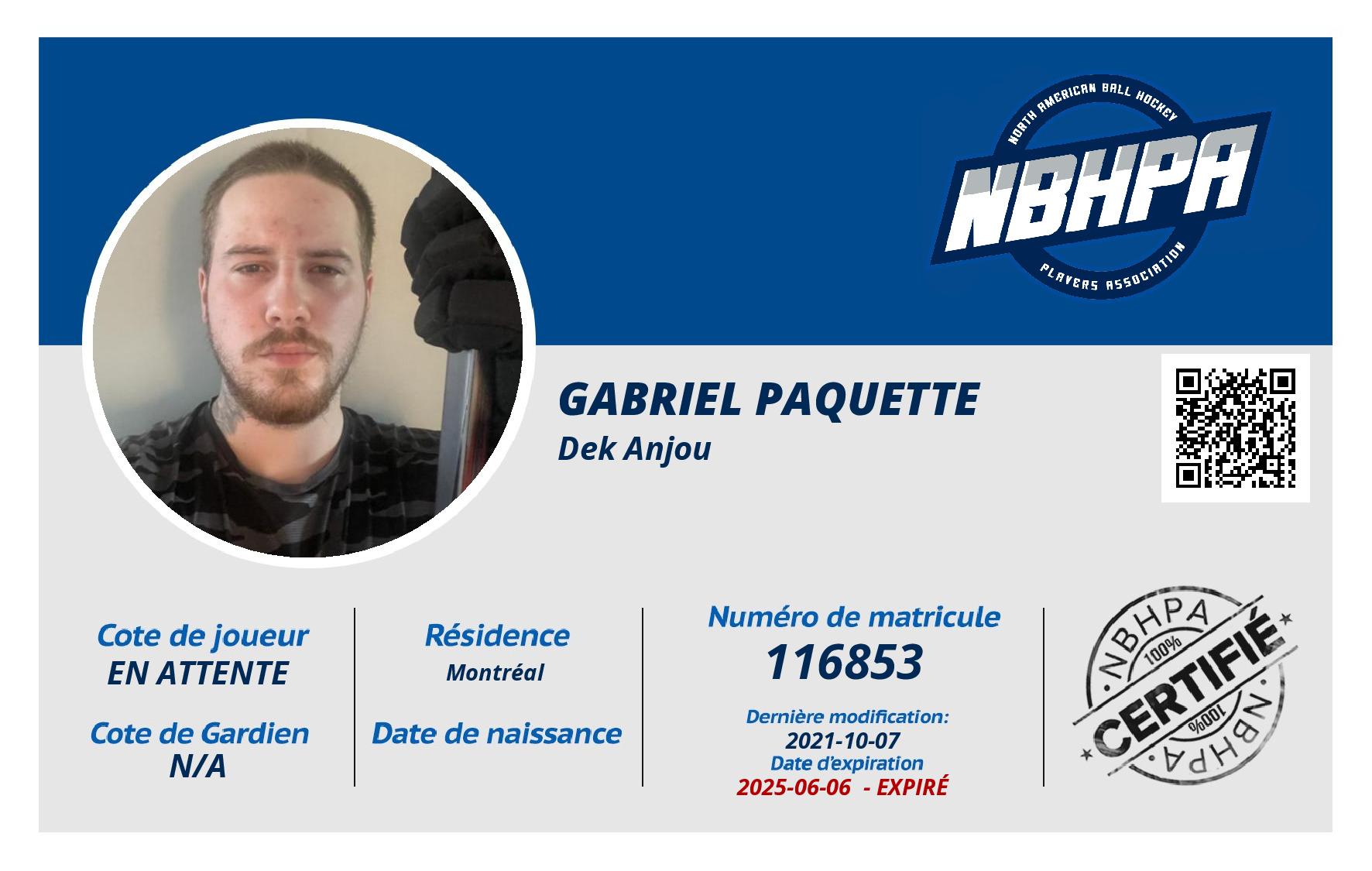 Gabriel Paquette