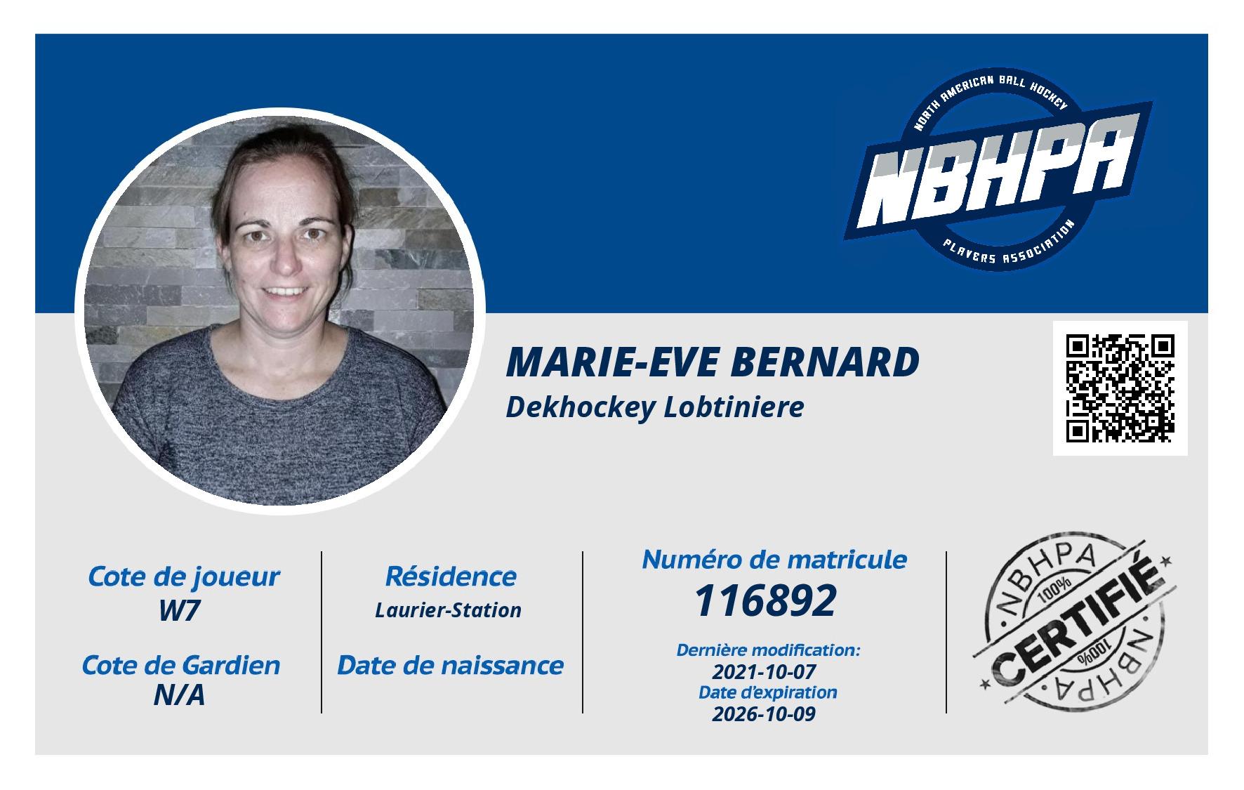 Marie-Eve Bernard