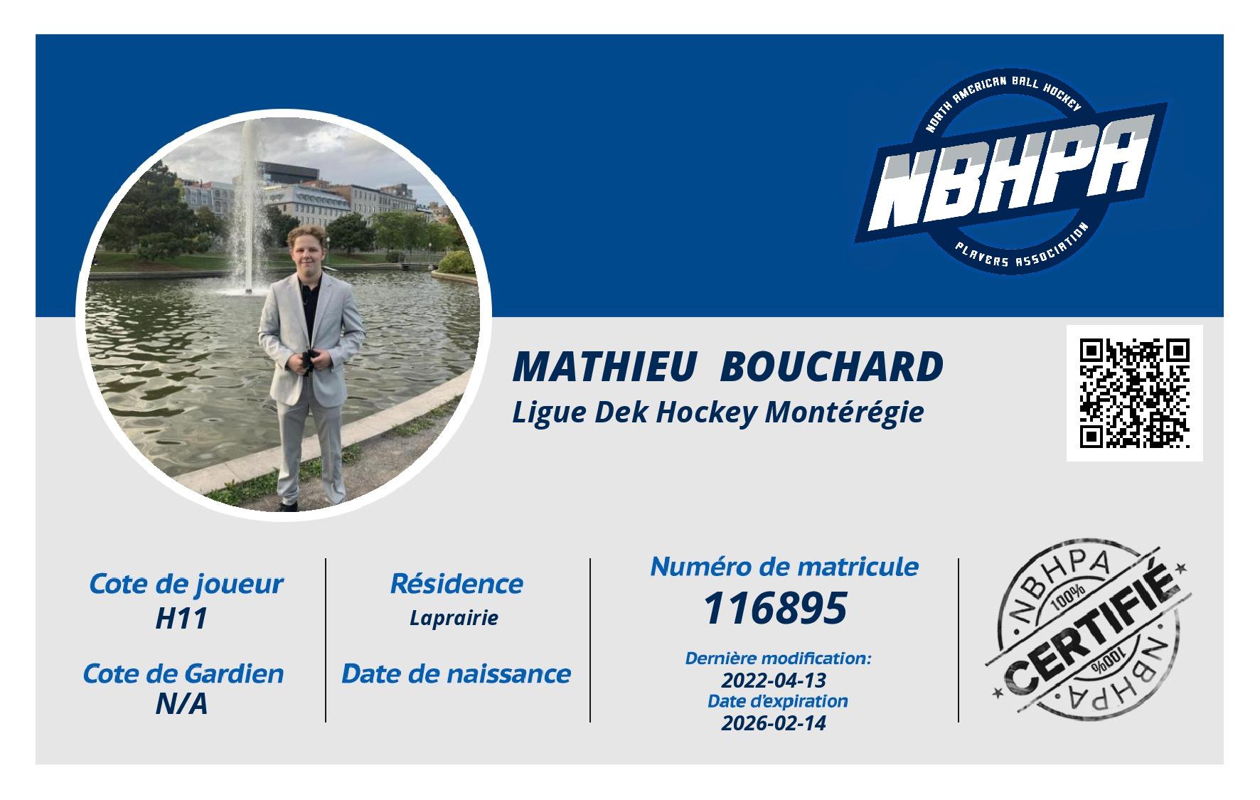 Mathieu  Bouchard