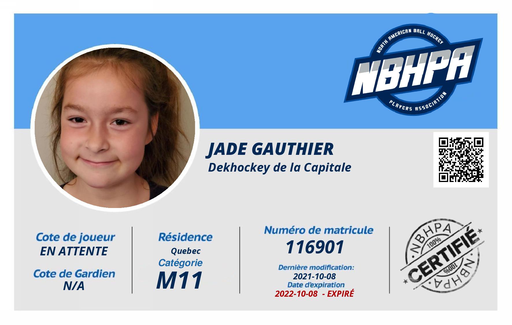 Jade Gauthier
