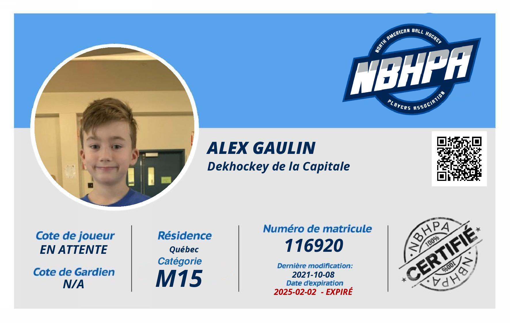 Alex Gaulin
