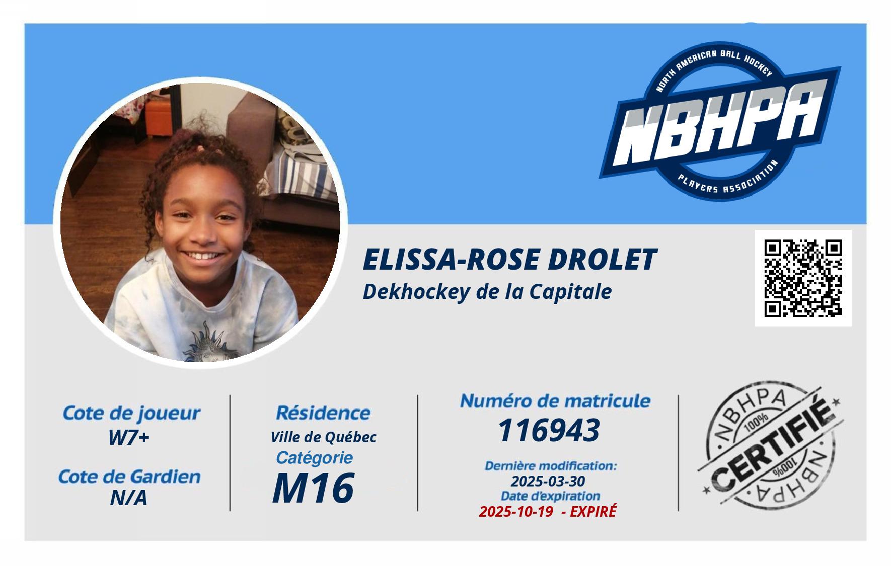 Elissa-Rose Drolet