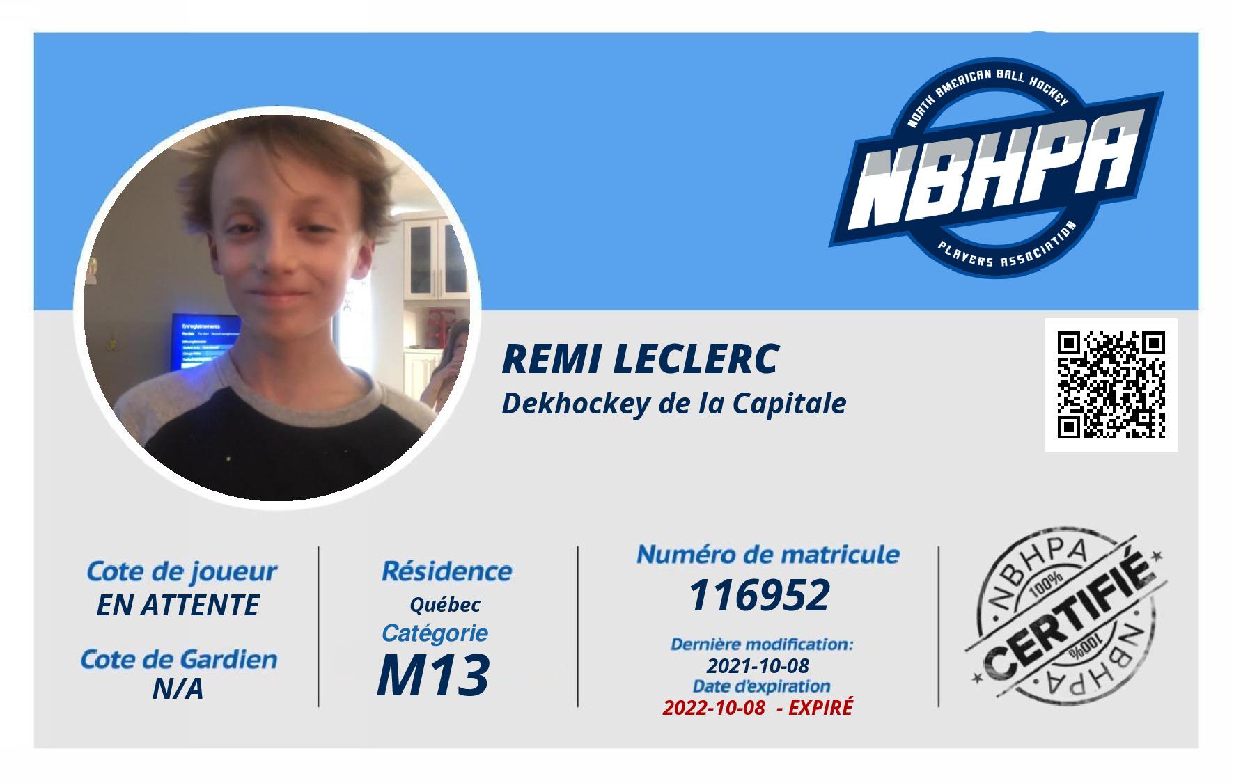 Remi Leclerc 