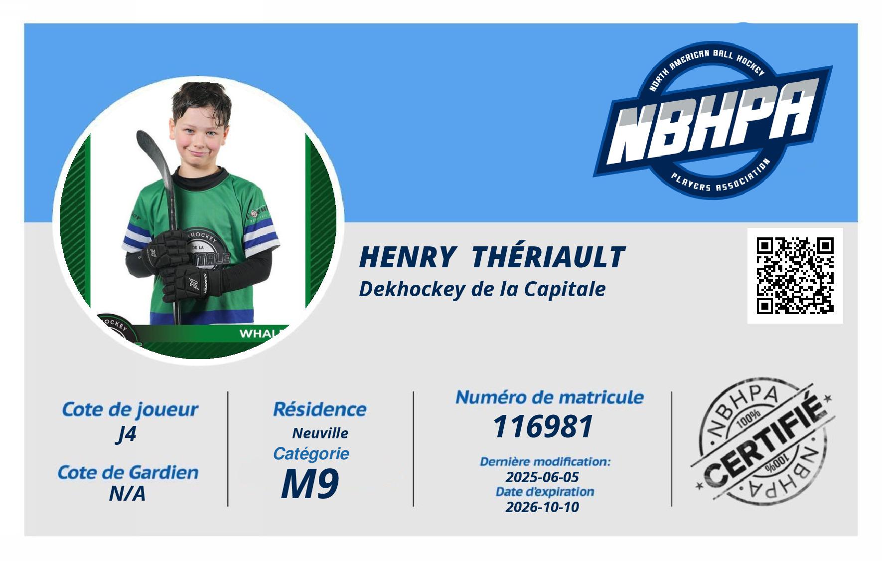 Henry  Thériault