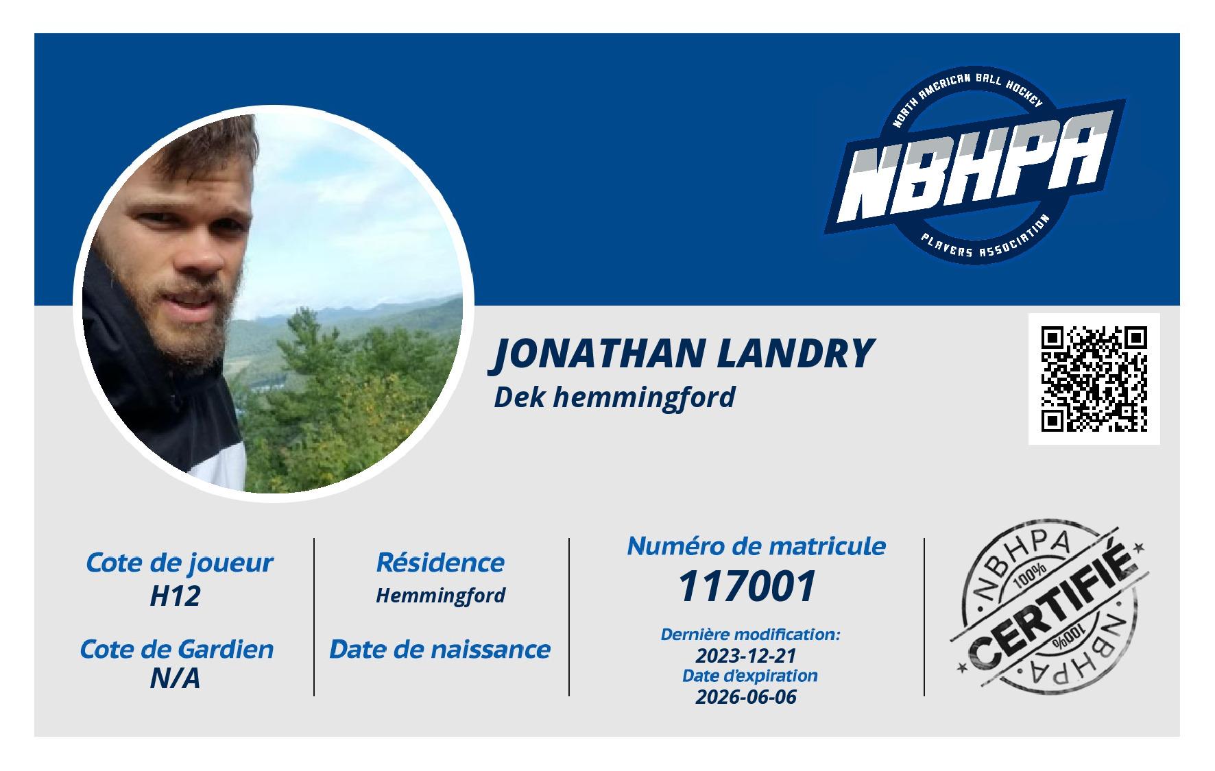 Jonathan Landry