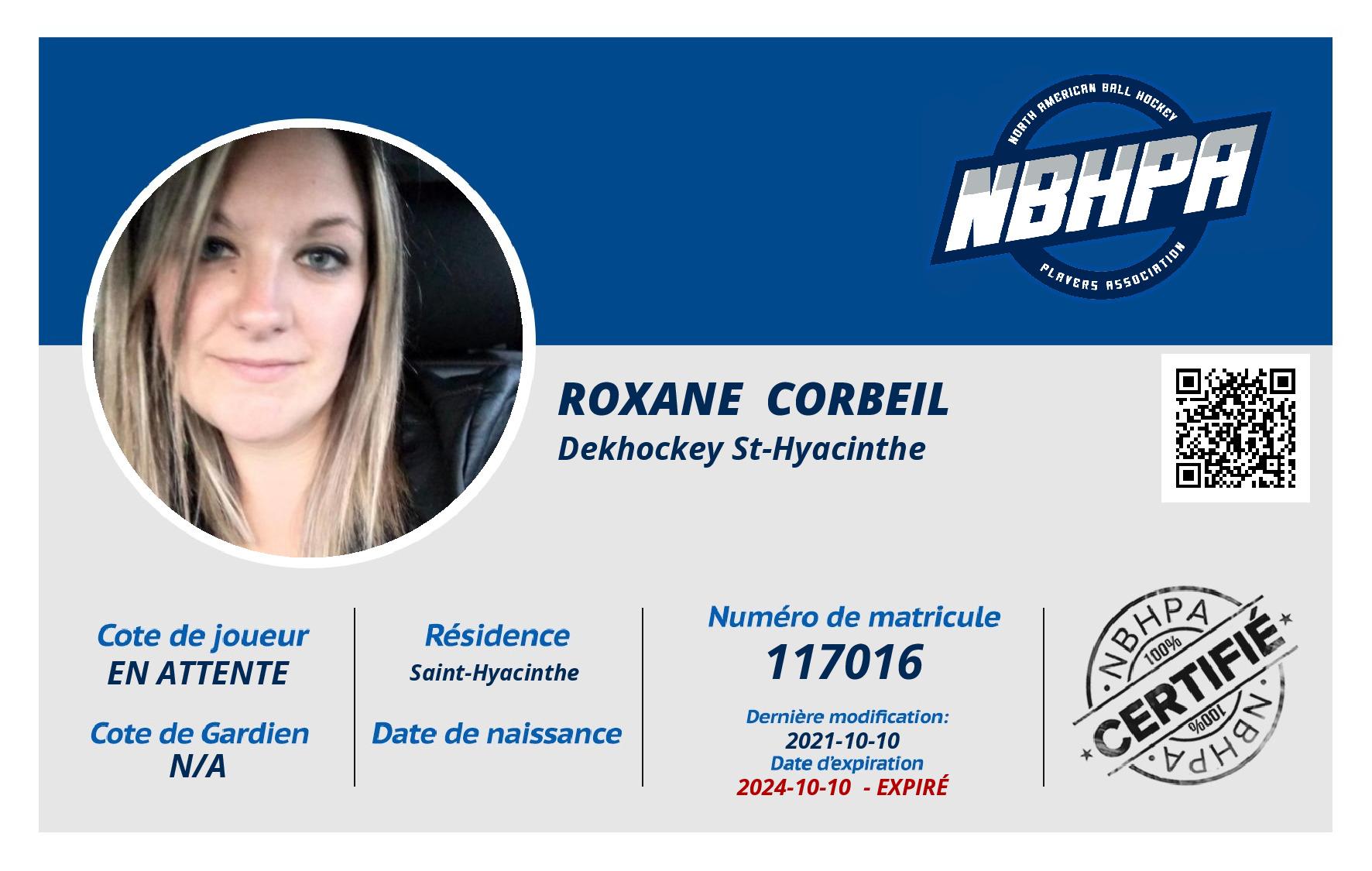 Roxane  Corbeil 
