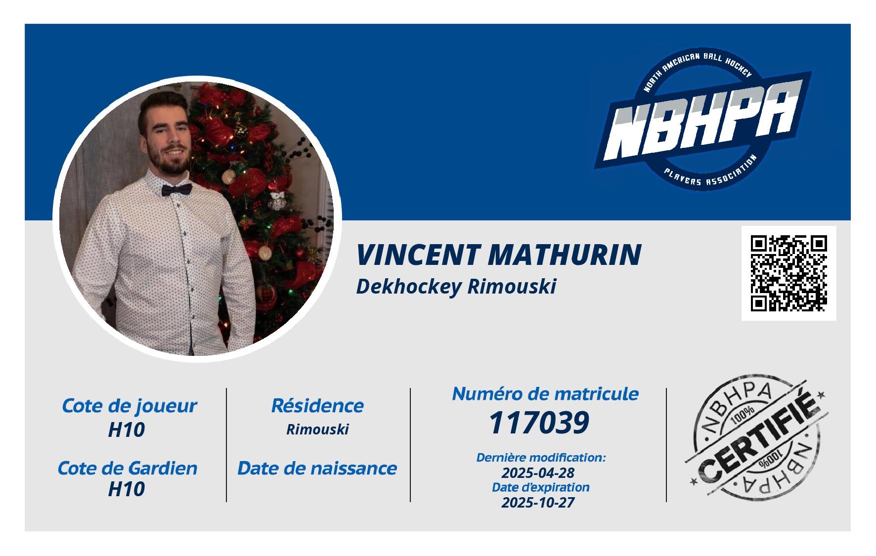 Vincent Mathurin