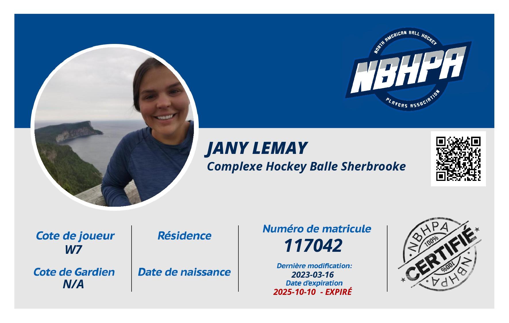 Jany Lemay
