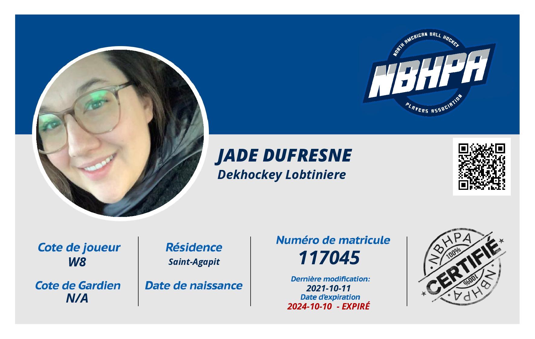 Jade Dufresne