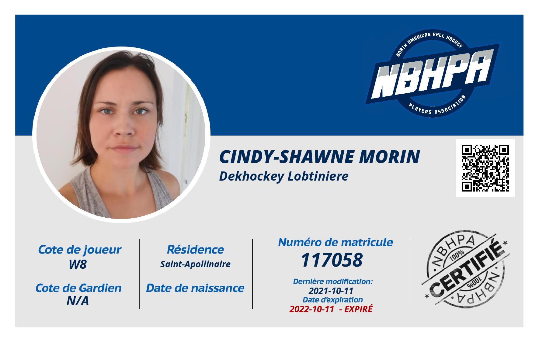 Cindy-Shawne Morin