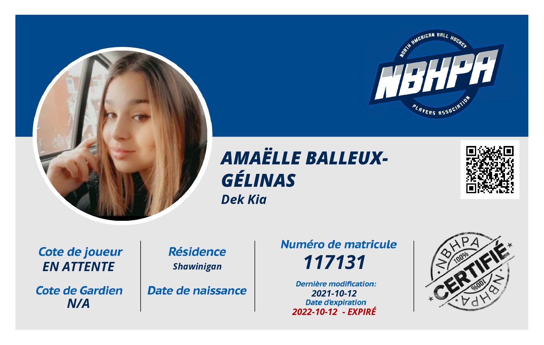 Amaëlle Balleux-Gélinas