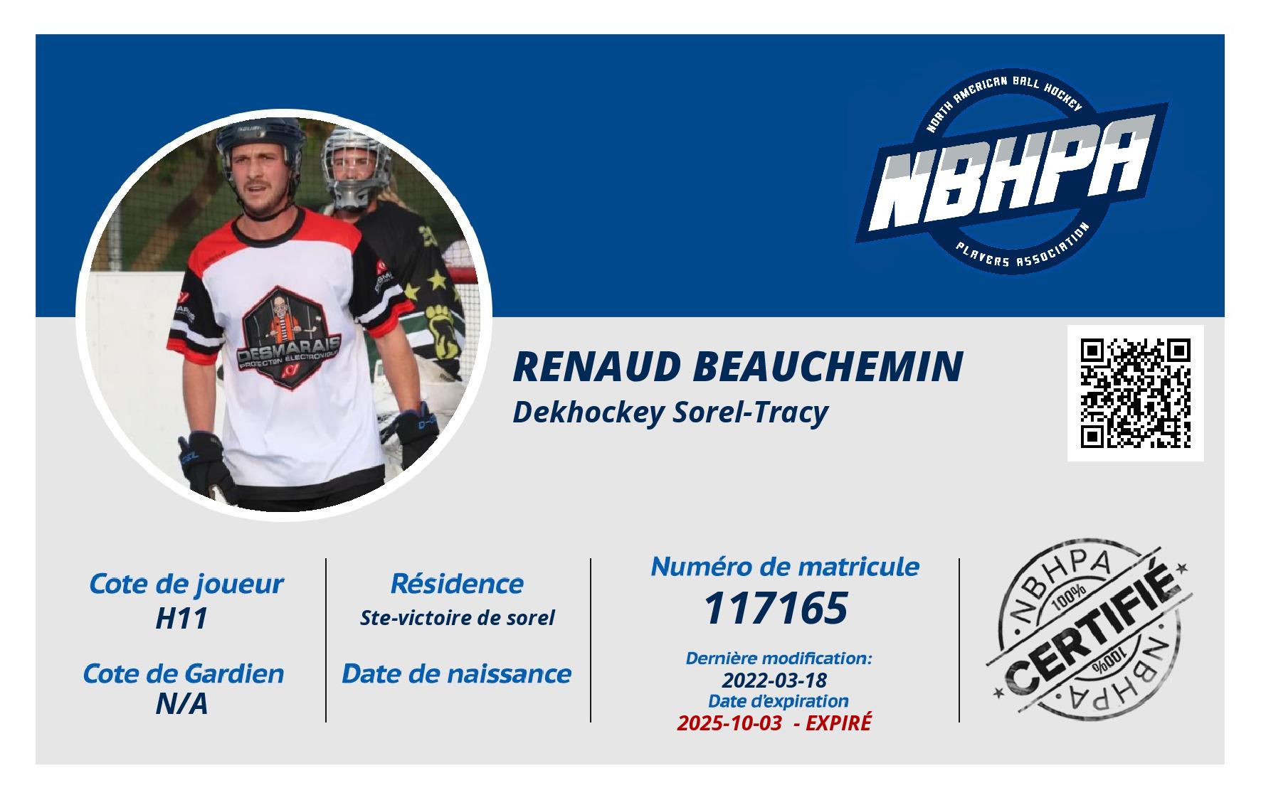 Renaud Beauchemin