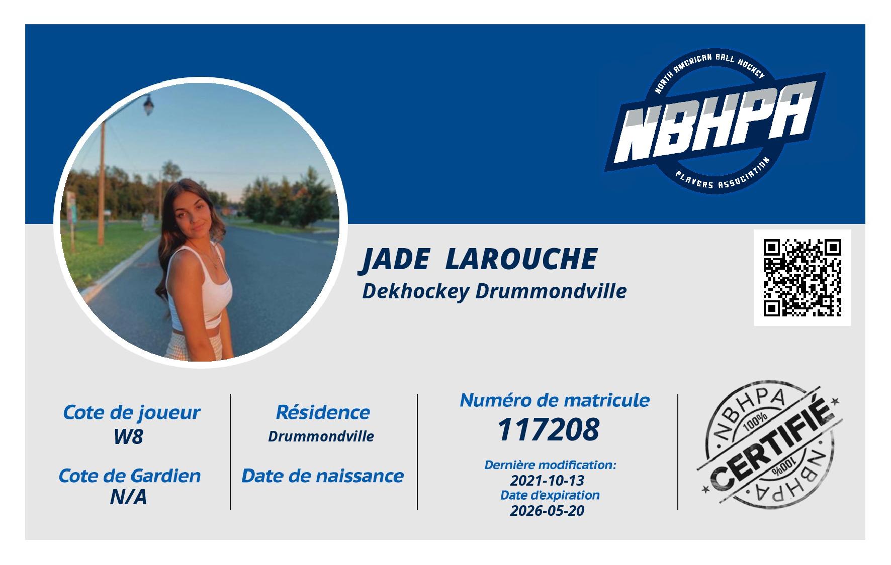 Jade  Larouche 
