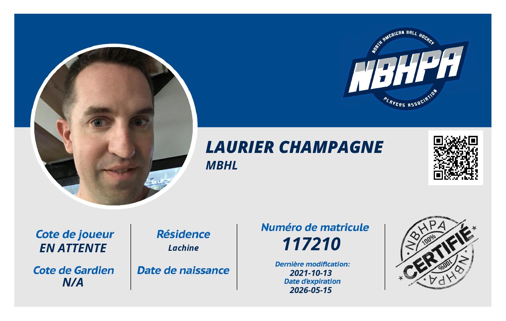 Laurier Champagne