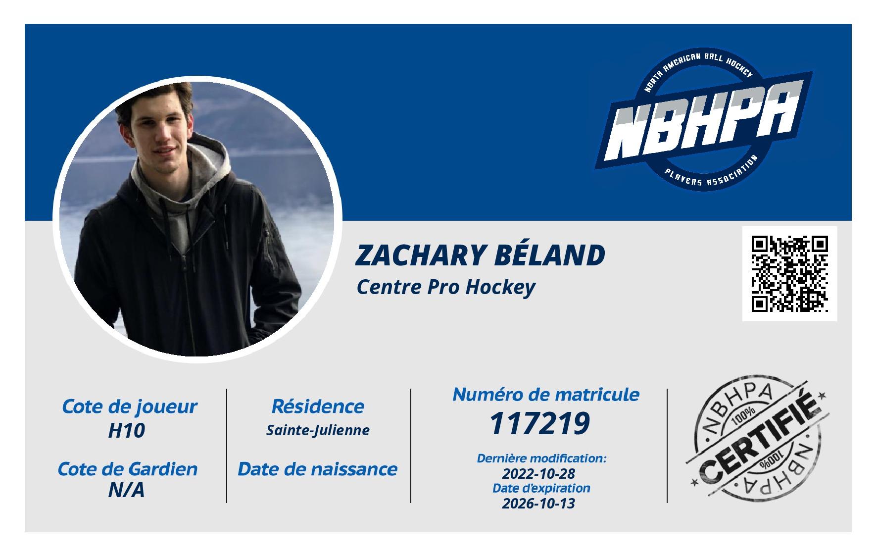Zachary Béland