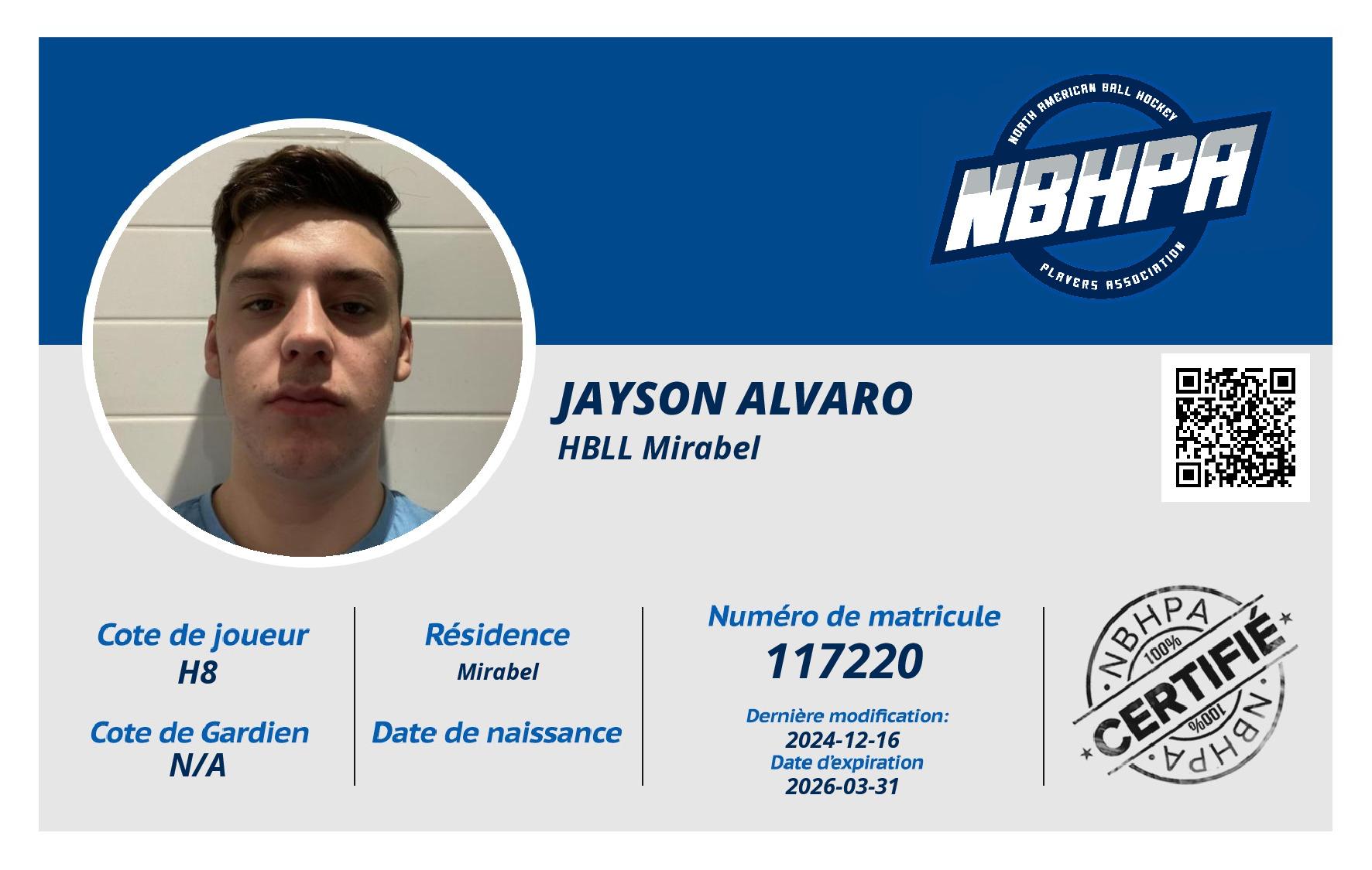 Jayson Alvaro
