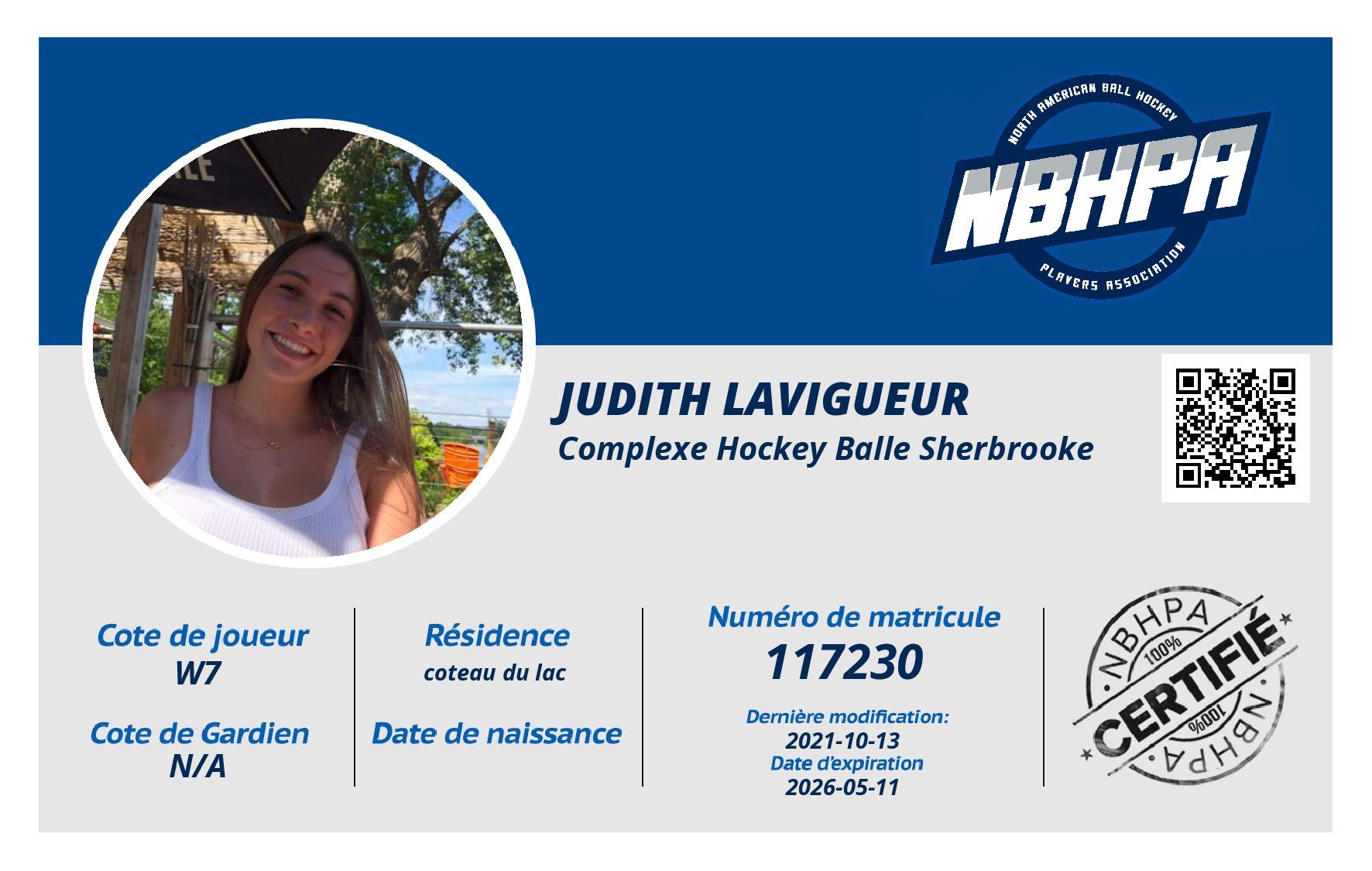 Judith Lavigueur 