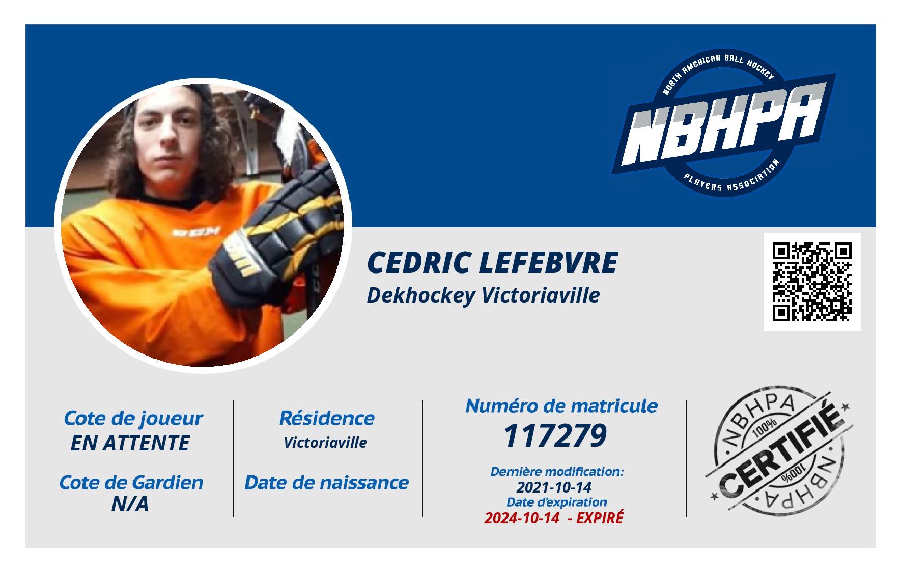 Cedric Lefebvre