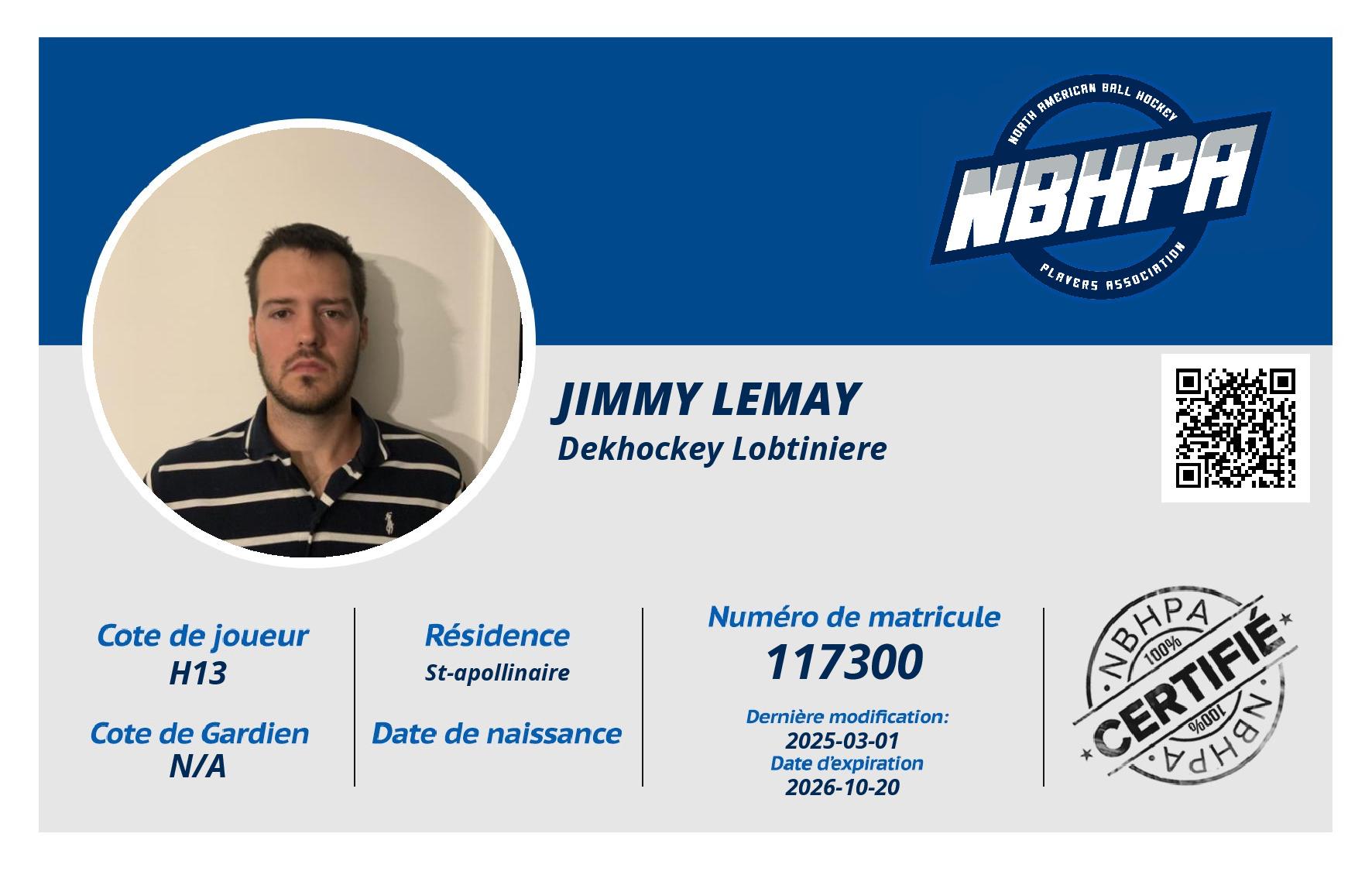 Jimmy Lemay