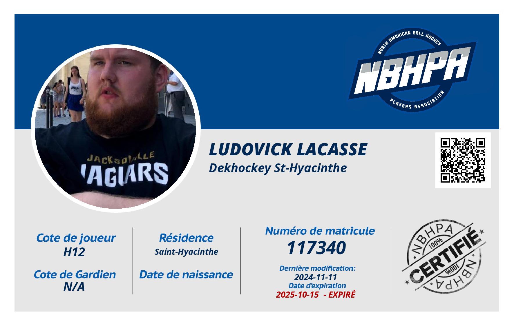 Ludovick Lacasse