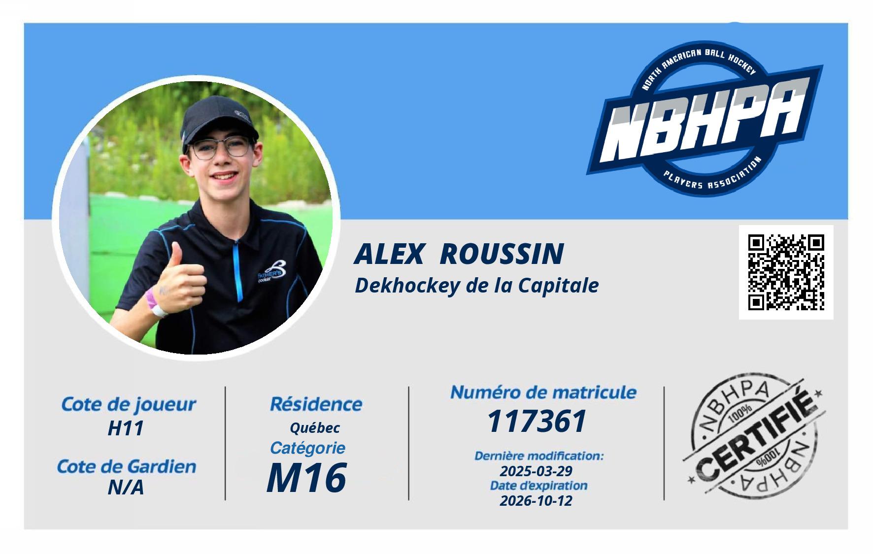 Alex  Roussin