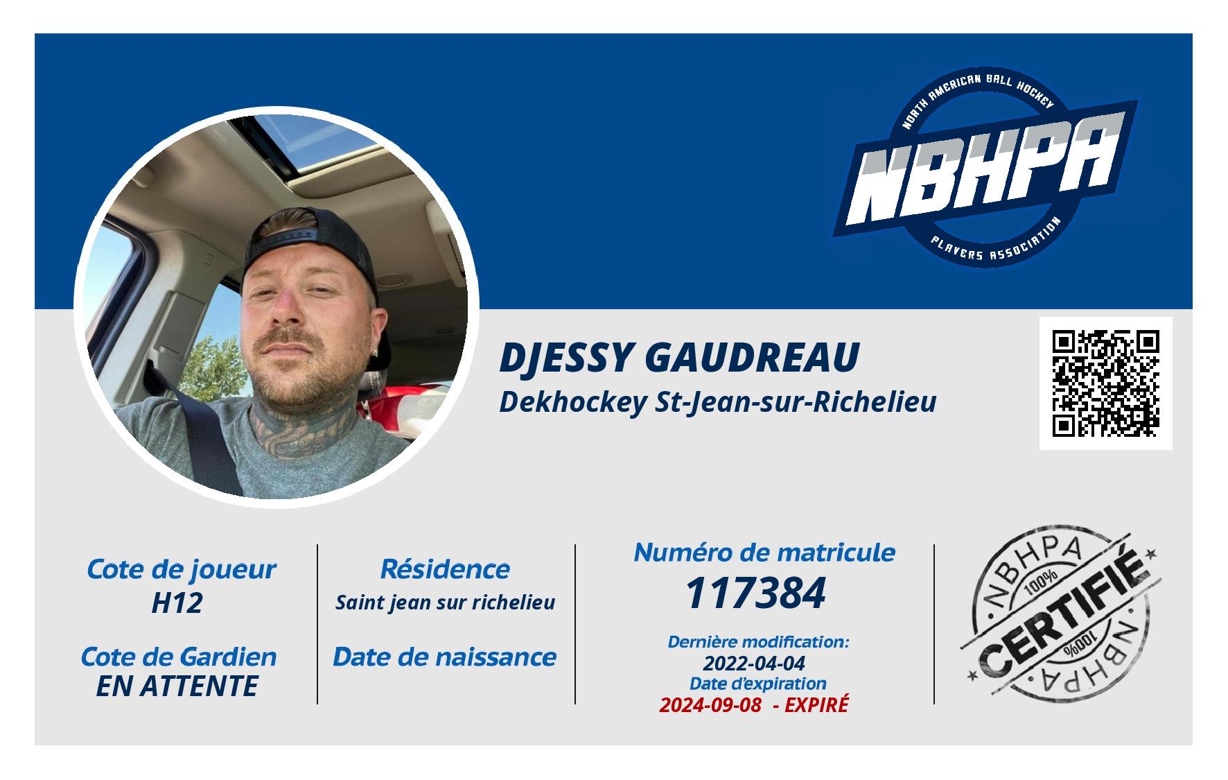 Djessy Gaudreau