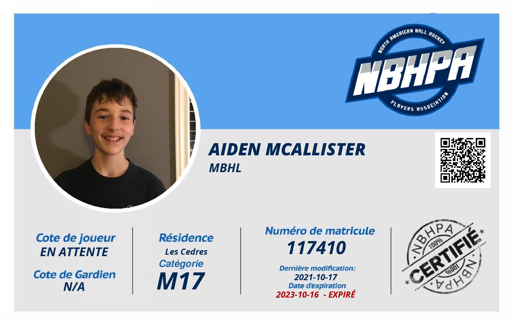 Aiden McAllister